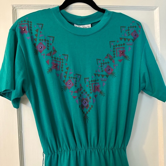 En Focus made in USA retro summer dress. - Picture 5 of 6